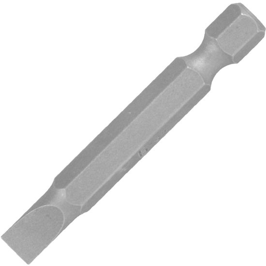 S/d Power Bit 6mmx50mm Slotted 1/cd